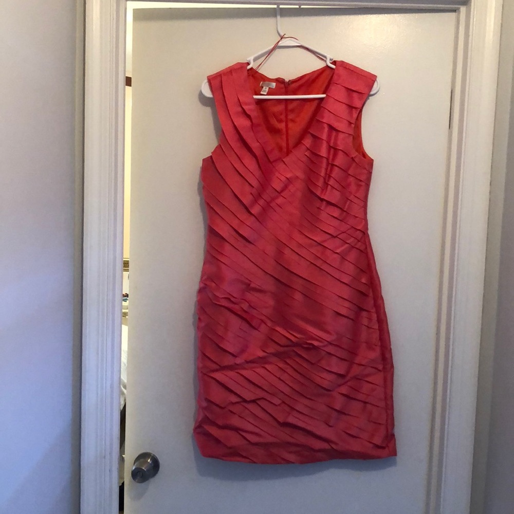 Coral dress